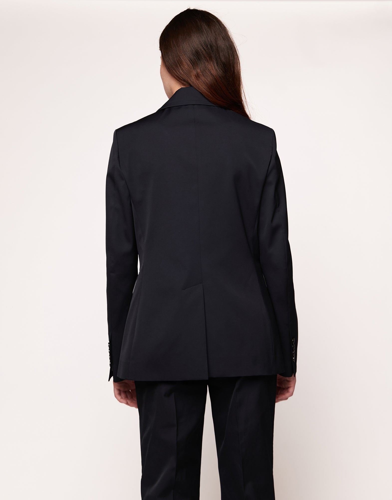 DOUUOD Giacca Monopetto in Tecnno Gabardine Navy Blue