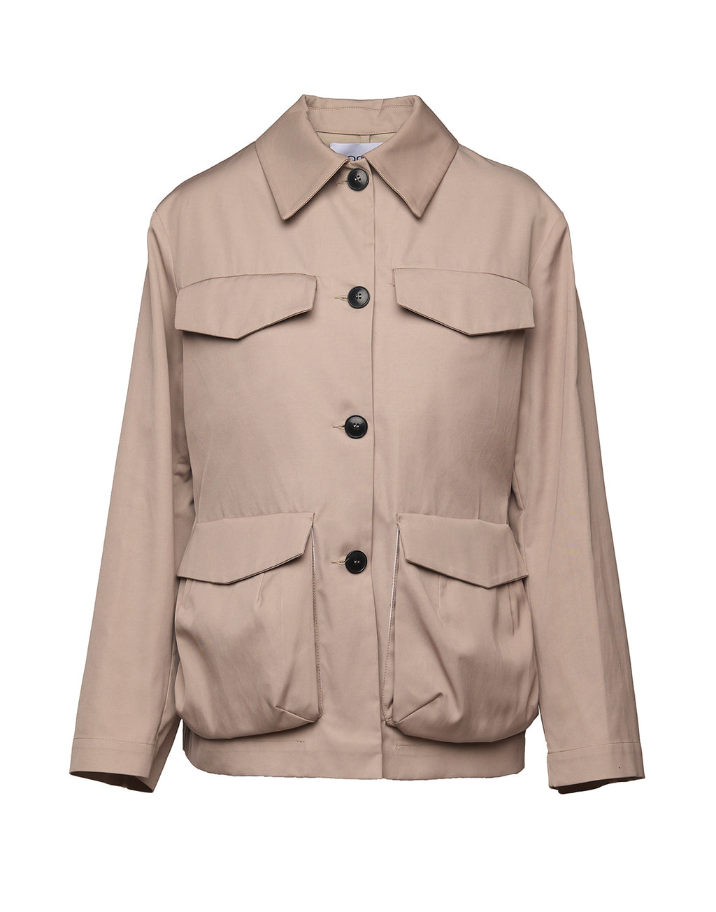 DOUUOD Field Jacket Salvia in Tecno Gabardine Safari