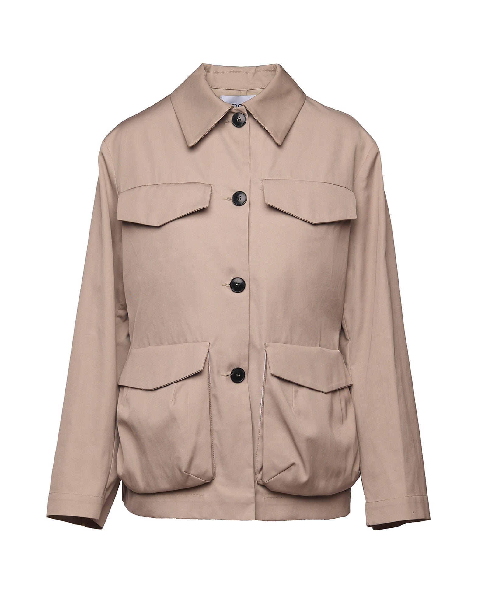 DOUUOD Field Jacket Salvia in Tecno Gabardine Safari