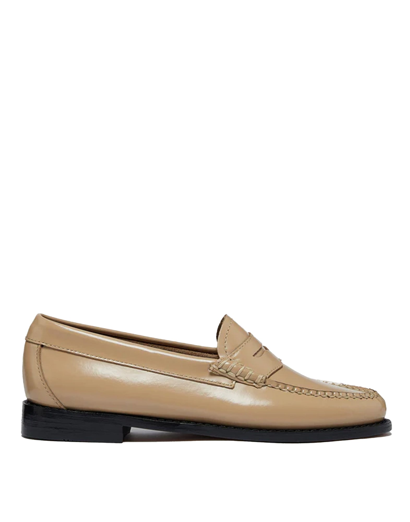 GH BASS Mocassini Weejuns Penny in Pelle Light Tan
