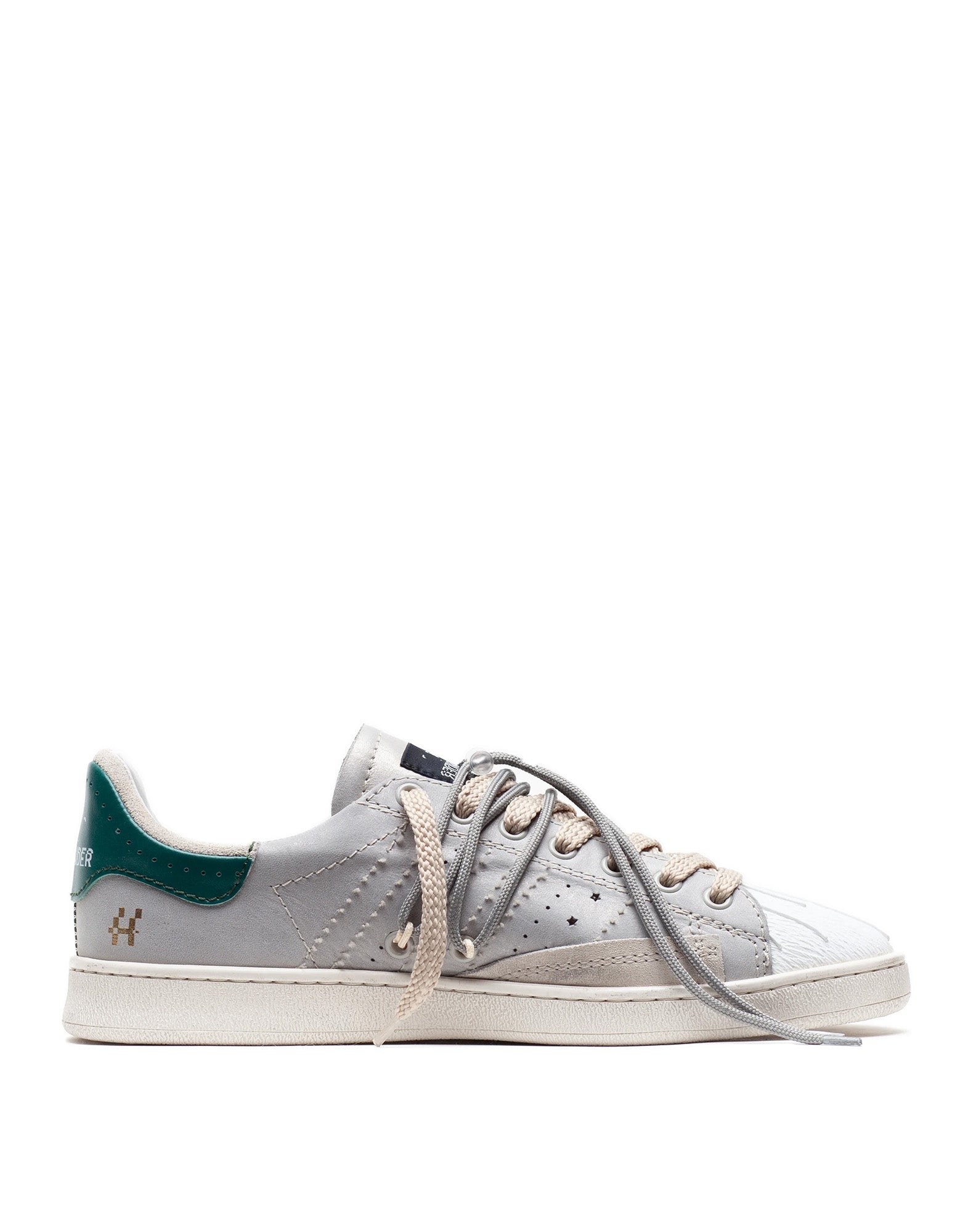 HIDNANDER Sneakers Stripeless Ultimate Atari Dual Chimois Metal Green