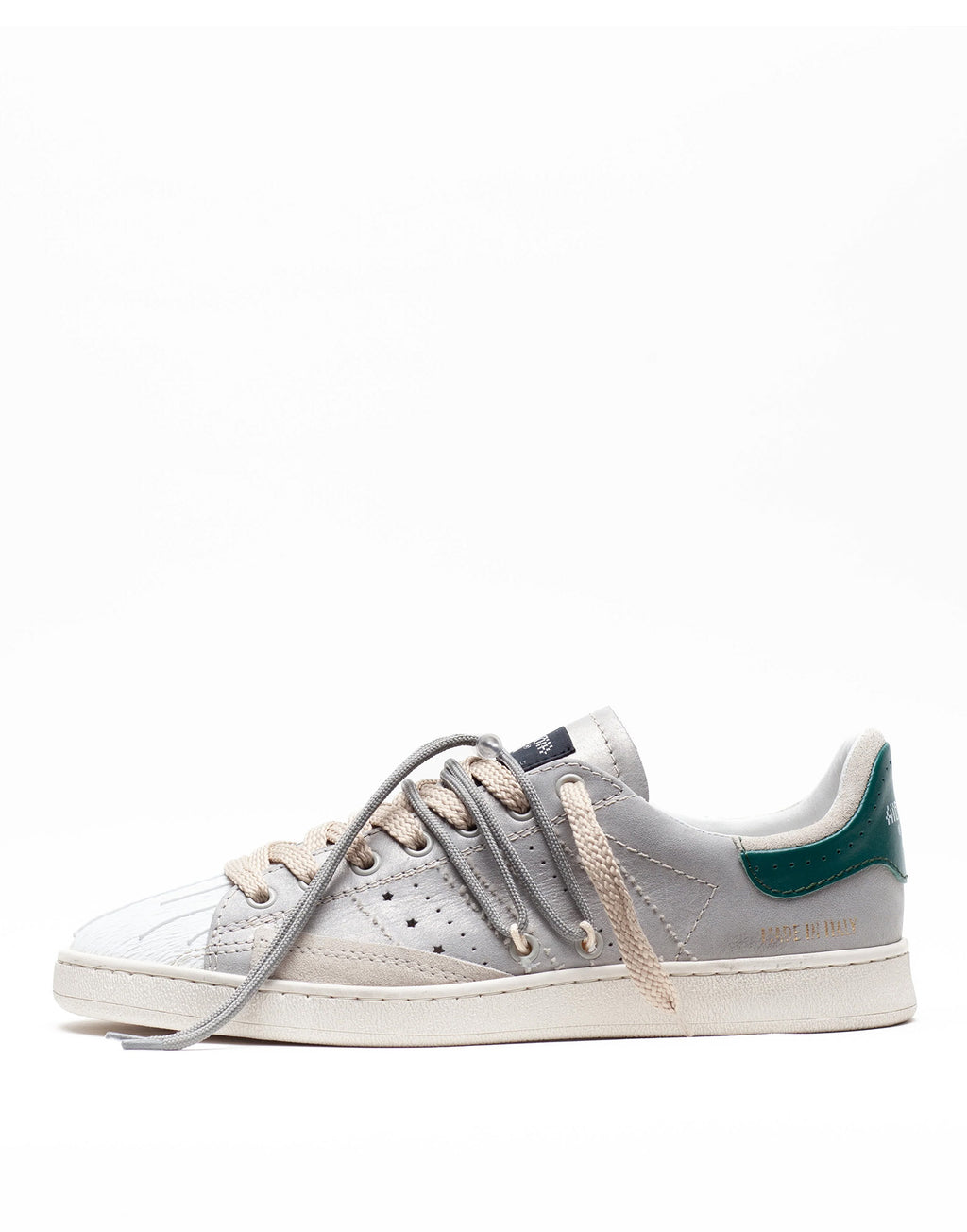 HIDNANDER Sneakers Stripeless Ultimate Atari Dual Chimois Metal Green