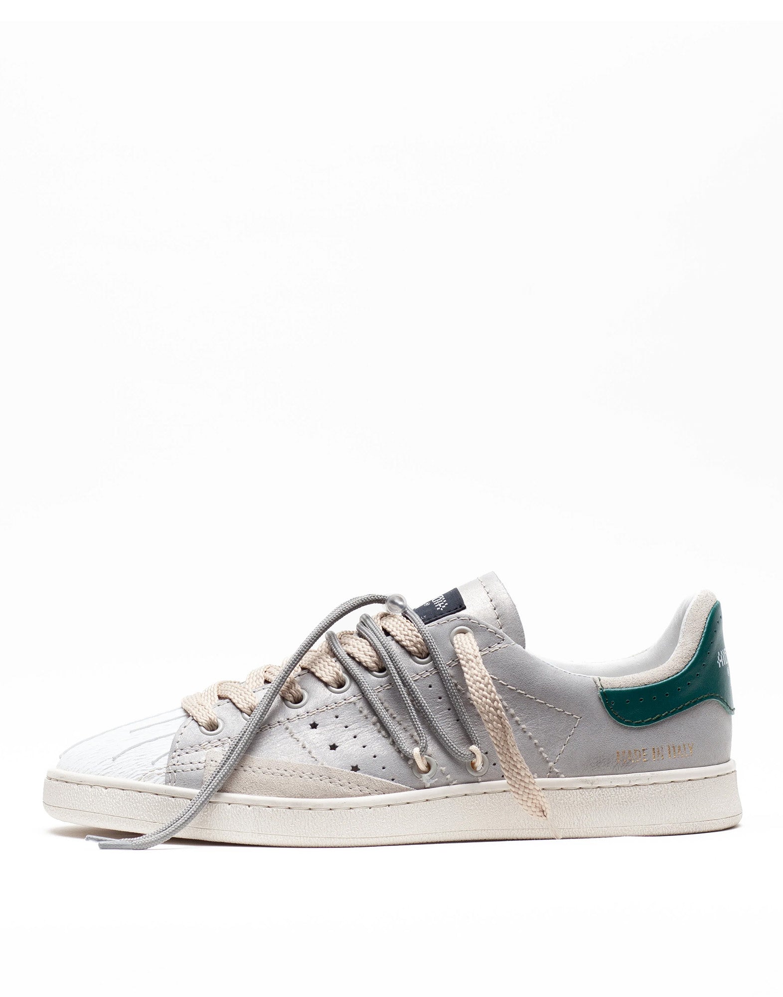 HIDNANDER Sneakers Stripeless Ultimate Atari Dual Chimois Metal Green