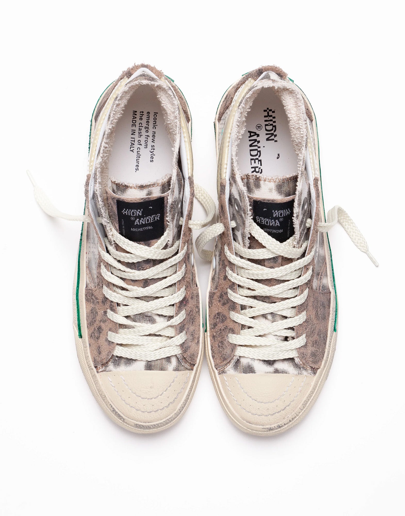 HIDNANDER Sneakers Baskate Leopard/Blue