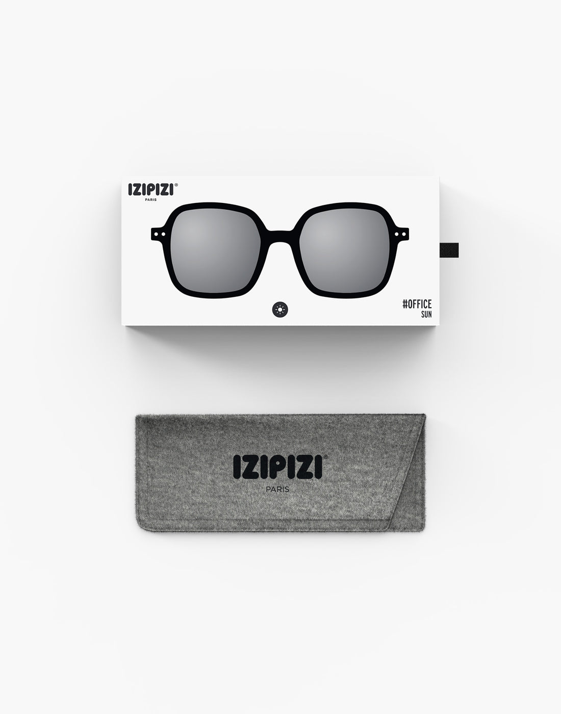 IZIPIZI Occhiali da Sole Mod. Office Black