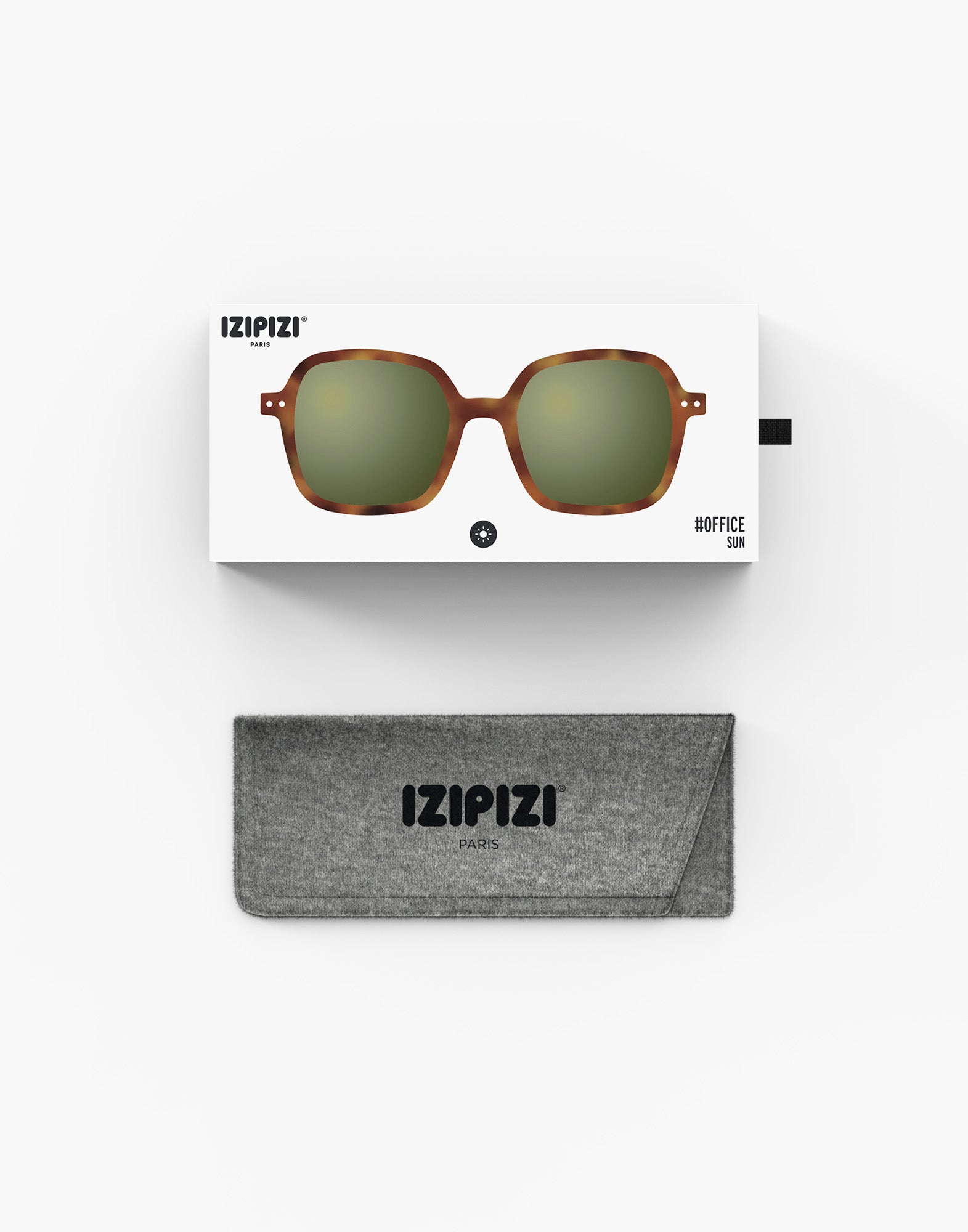 IZIPIZI Occhiali da Sole Mod. Office Havane