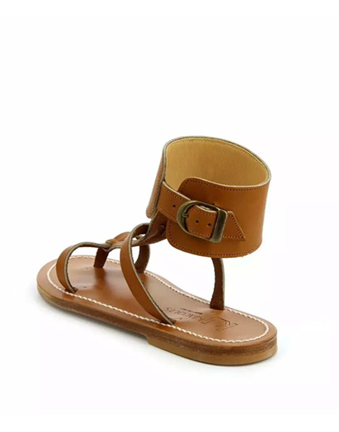 K.JACQUES Sandali Caravelle in Pelle Naturel