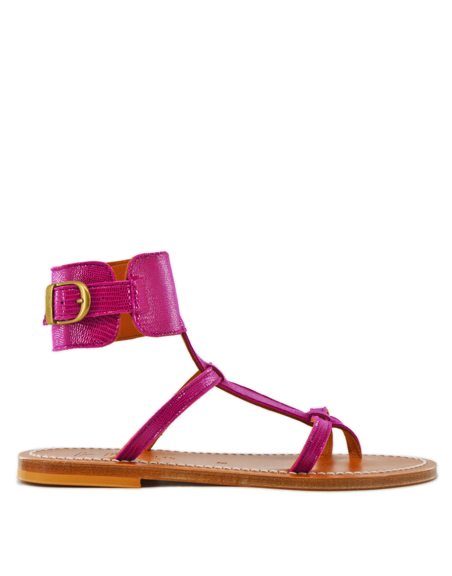 K.JACQUES Sandalo Caravelle in Tejus Peonia
