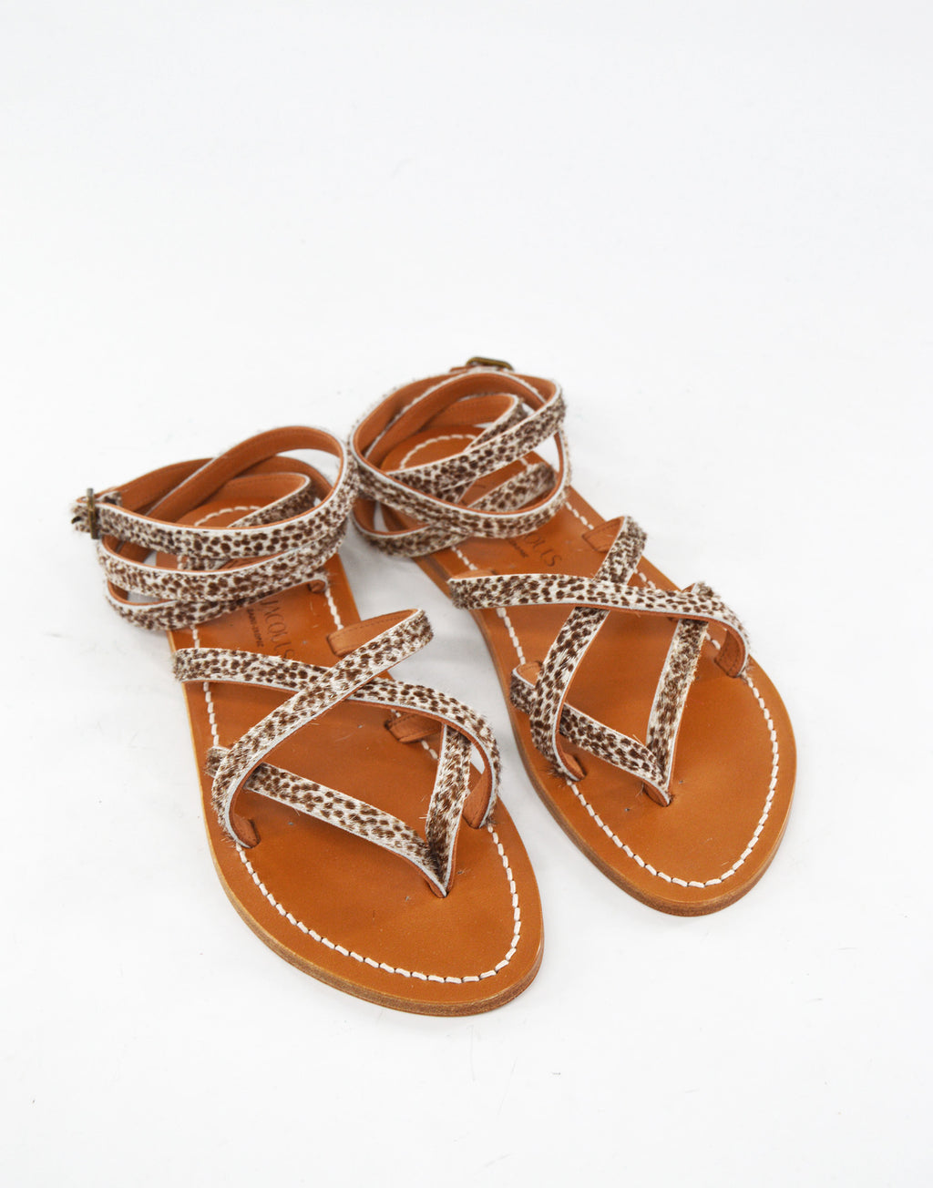 K.JACQUES Sandali Zenobie in Cavallino Merou
