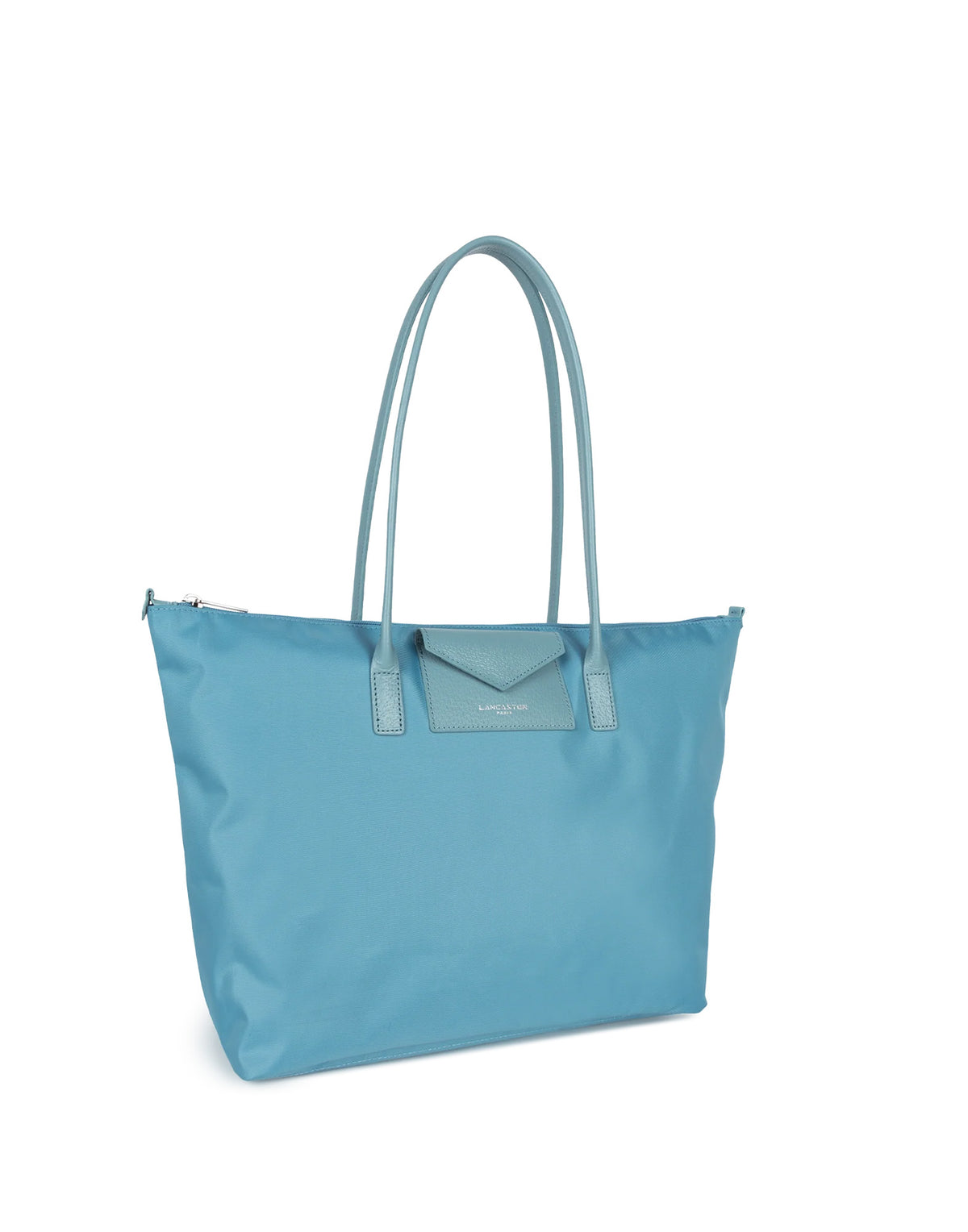 LANCASTER Grand sac bandoulière Smart KBA Bleu Cendre