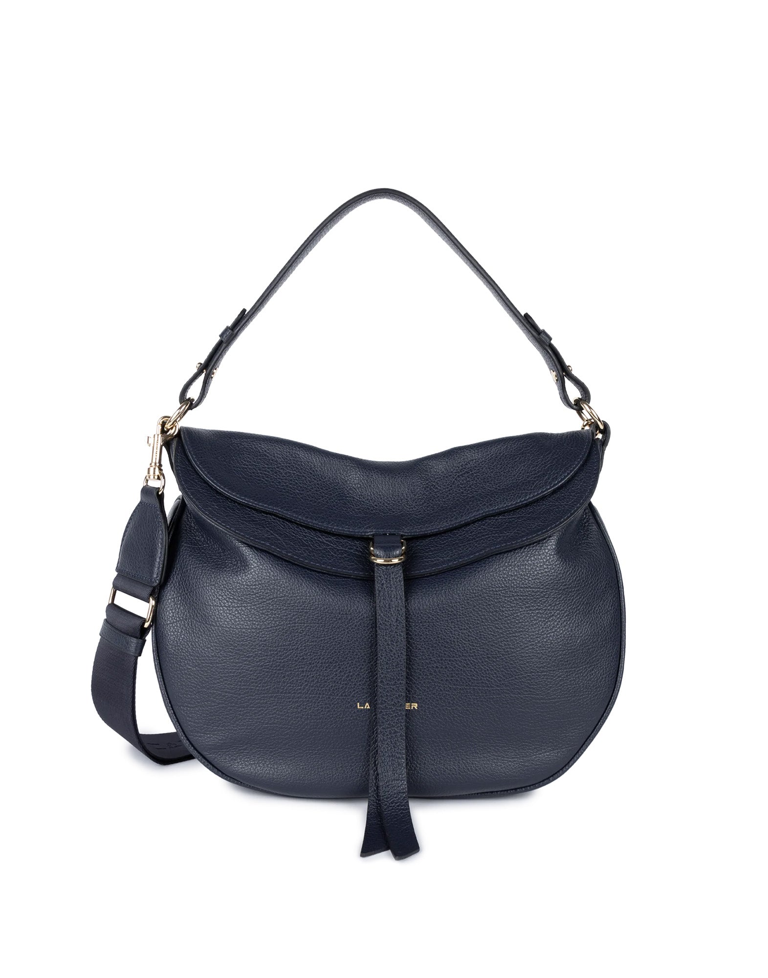 LANCASTER Borsa a Spalla Grande Dune Gaia Bleu Foncé