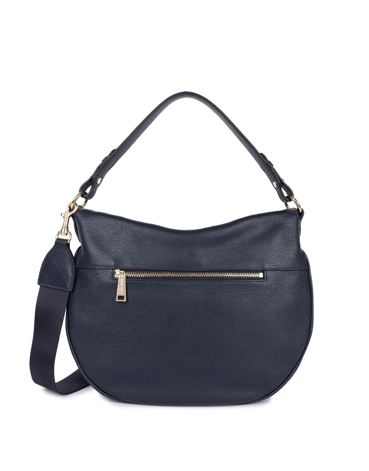 LANCASTER Sac à bandoulière grand modèle Dune Gaia Bleu Foncé