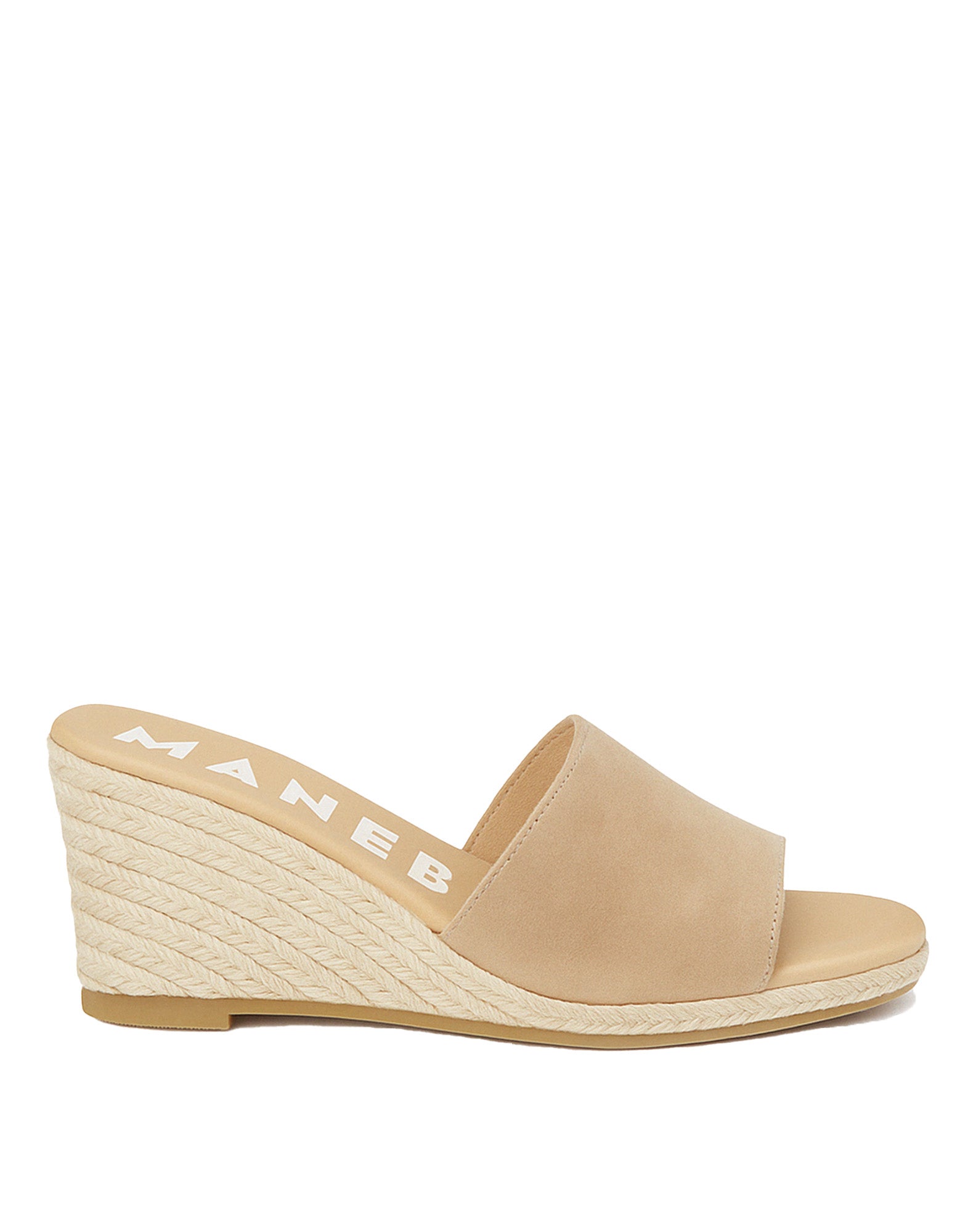MANEBI Mule Espadrillas Hamptons Vintage Taupe