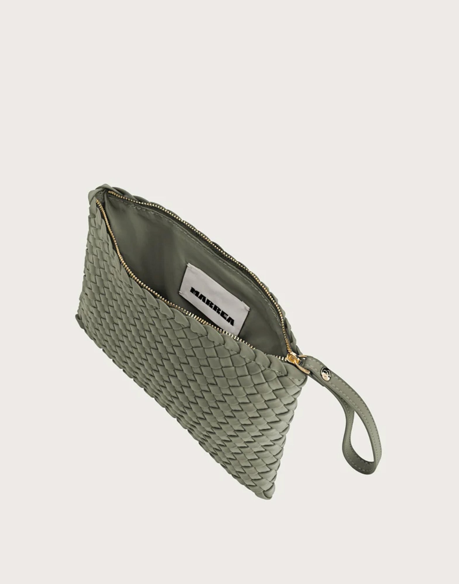 MARREA Clutch Dark Oliva