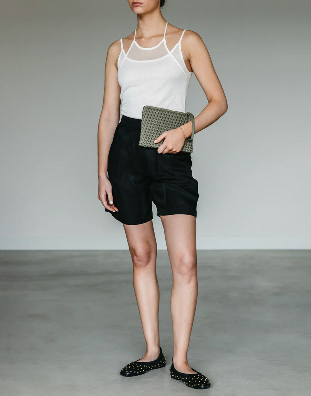 MARREA Clutch Dark Oliva