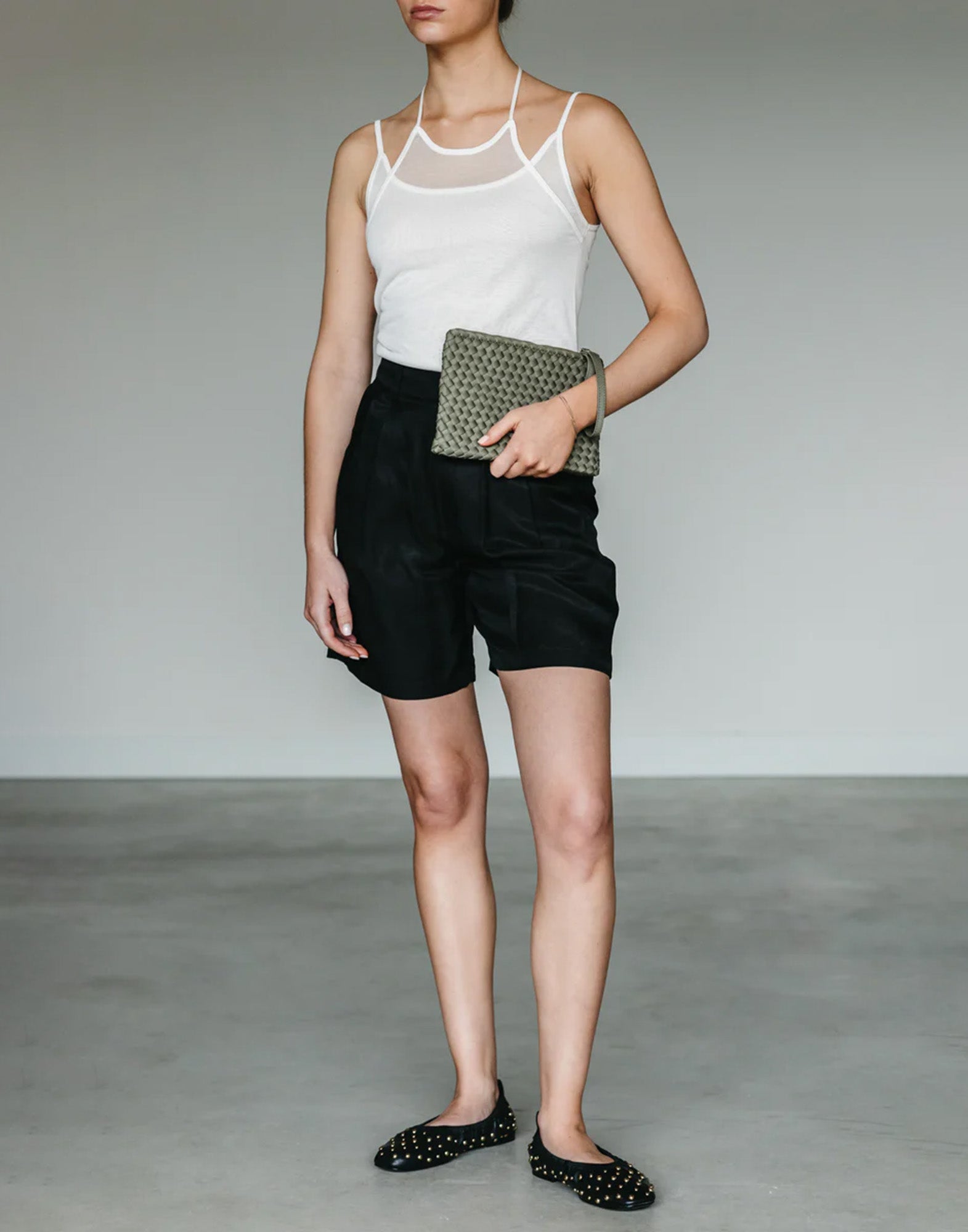 MARREA Clutch Dark Oliva