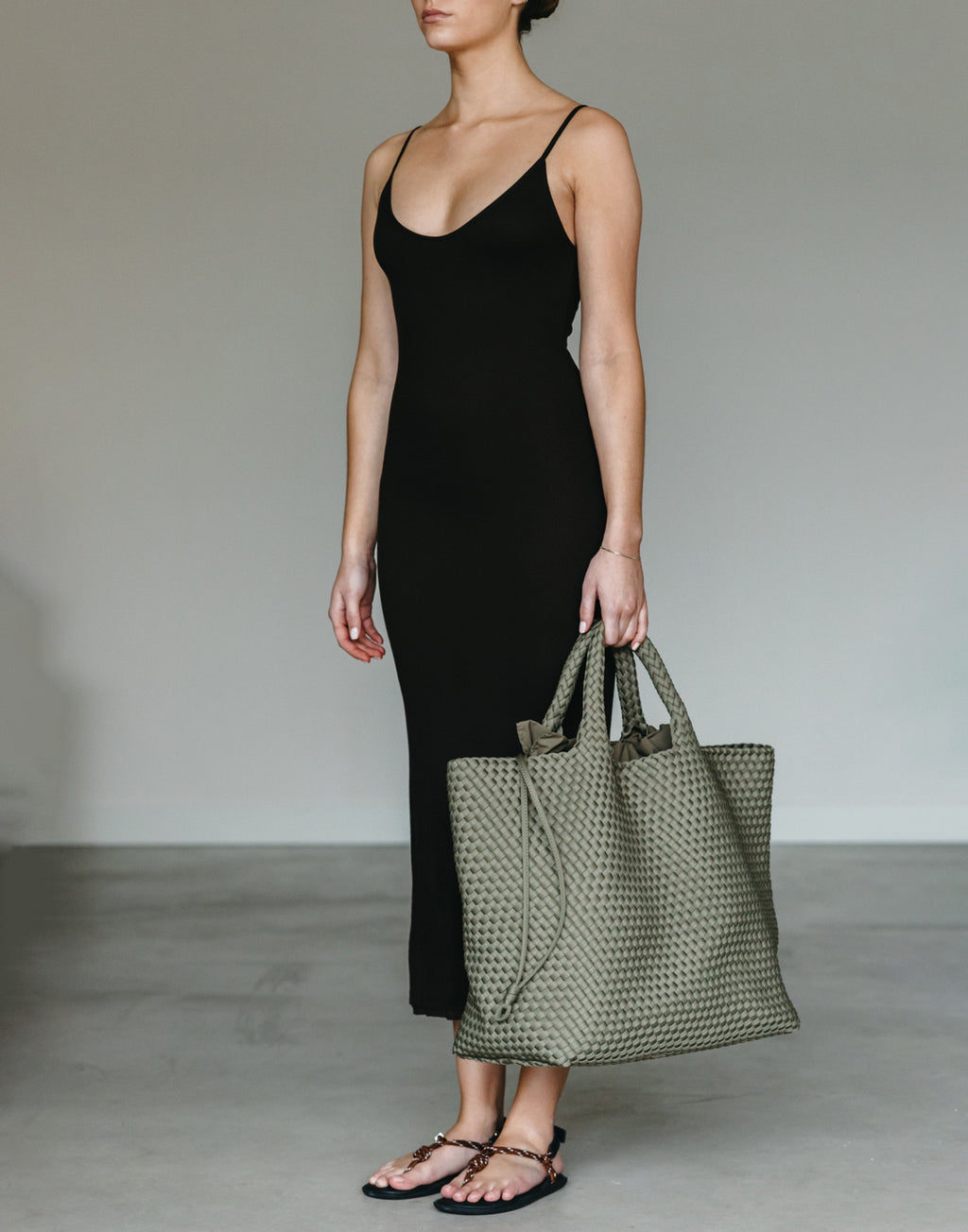 MARREA Shopping Extra Large Dark Olive