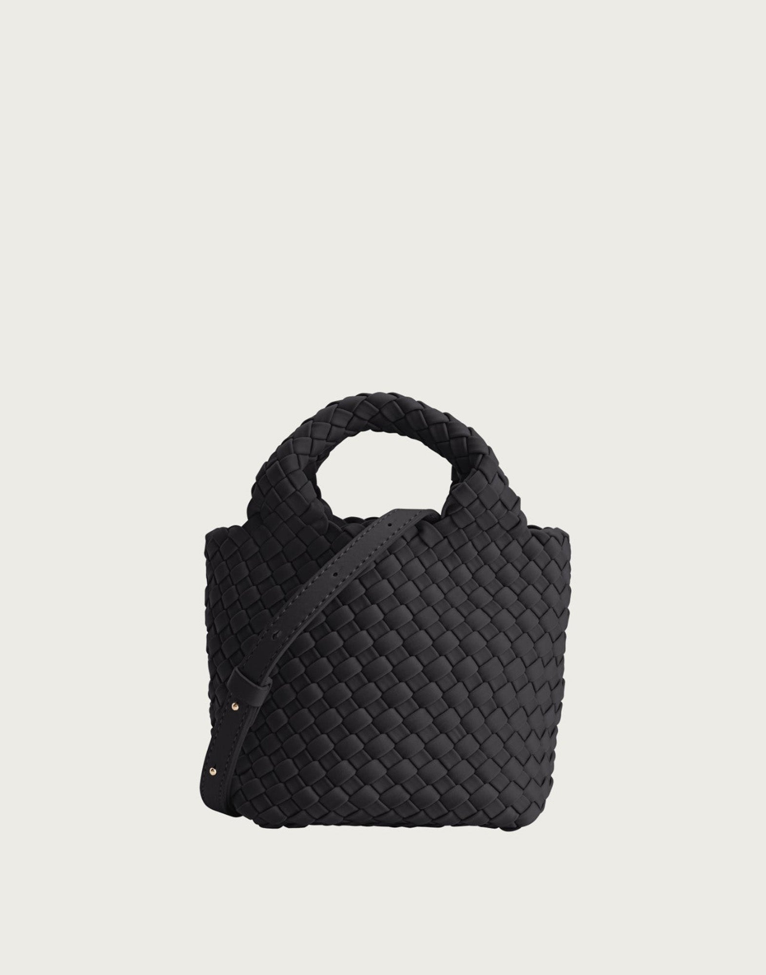 MARREA Mini Shopping con Tracolla Di Nero