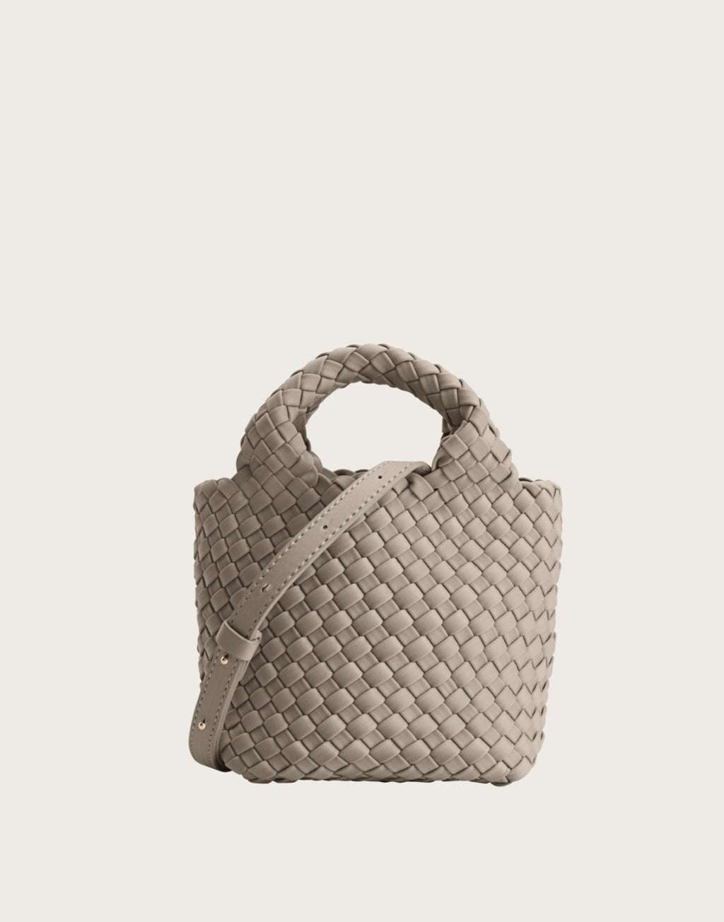 MARREA Mini Shoppping con Tracolla Taupe Secret