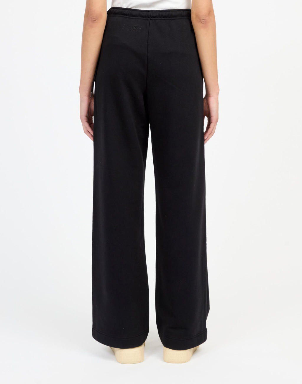 MM6 MAISON MARGIELA Pantaloni Ampi in Felpa Neri