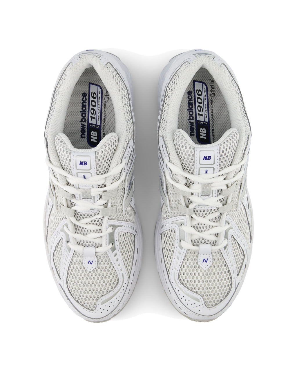 NEW BALANCE Sneakers 1906 Bianco e Argento