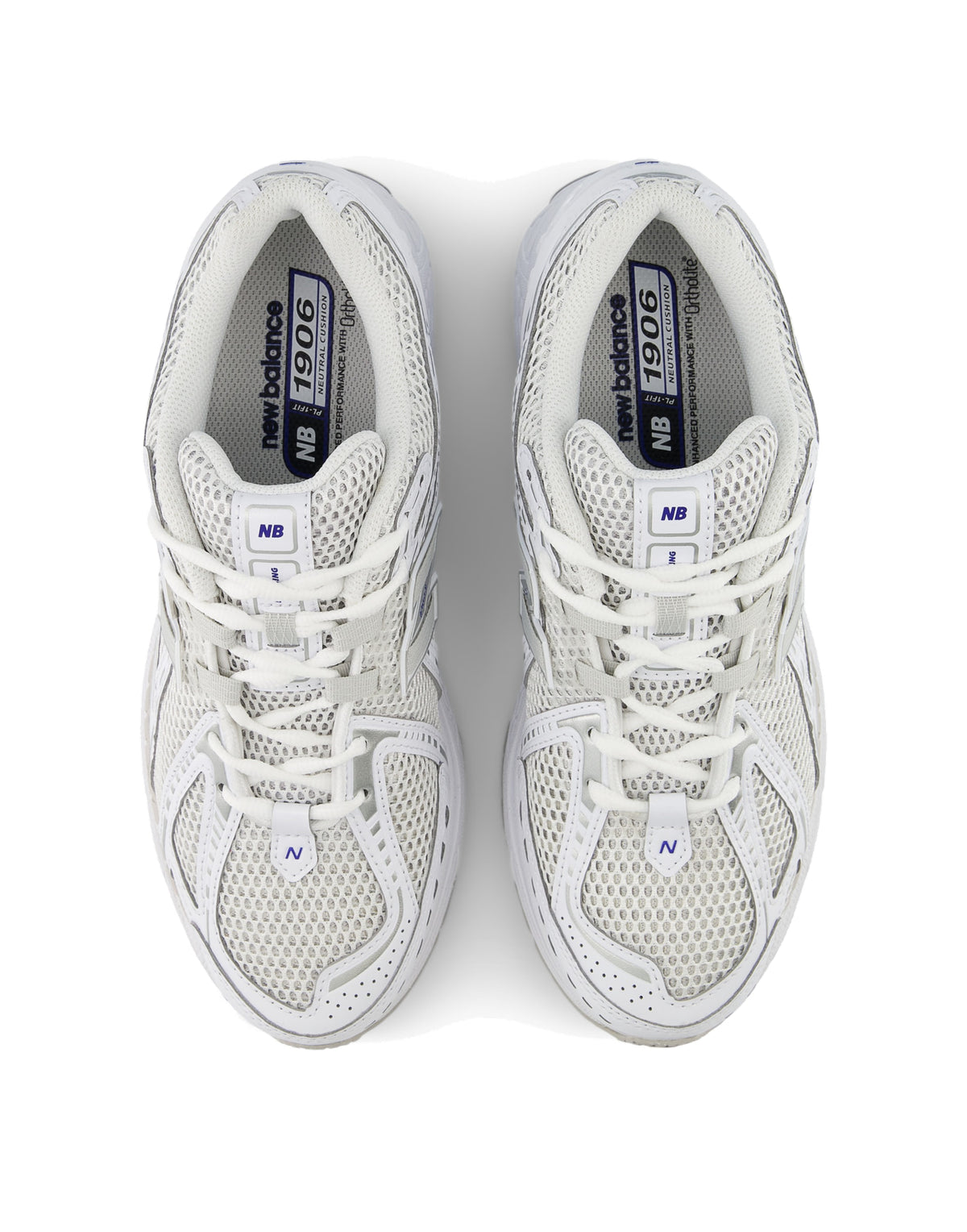 NEW BALANCE Sneakers 1906 Bianco e Argento