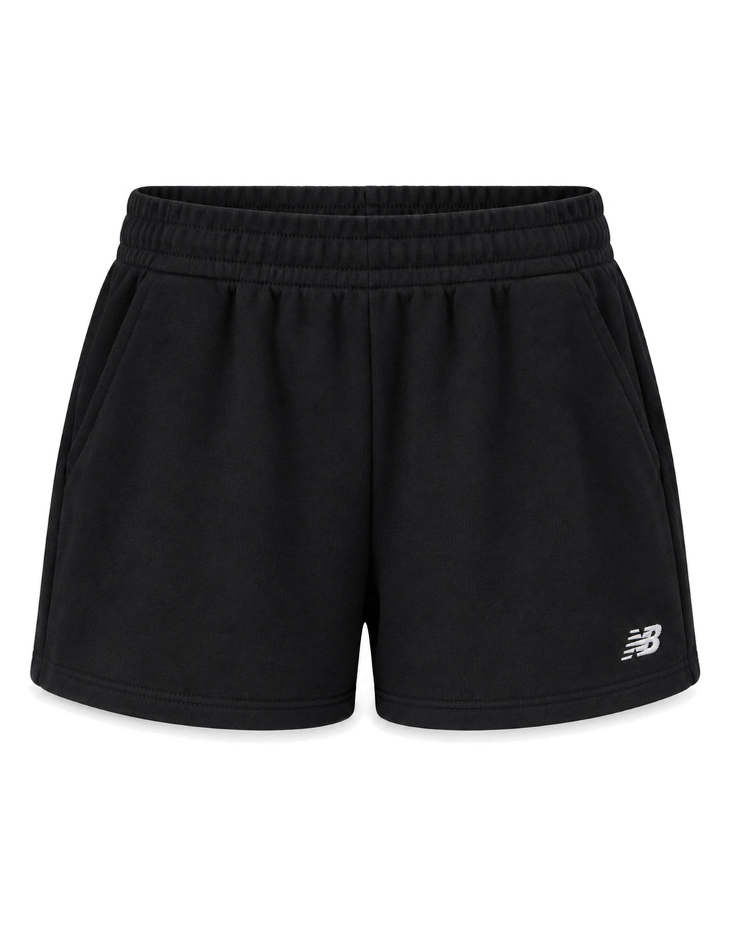 NEW BALANCE Shorts Sport Essentials in French Terry Nero