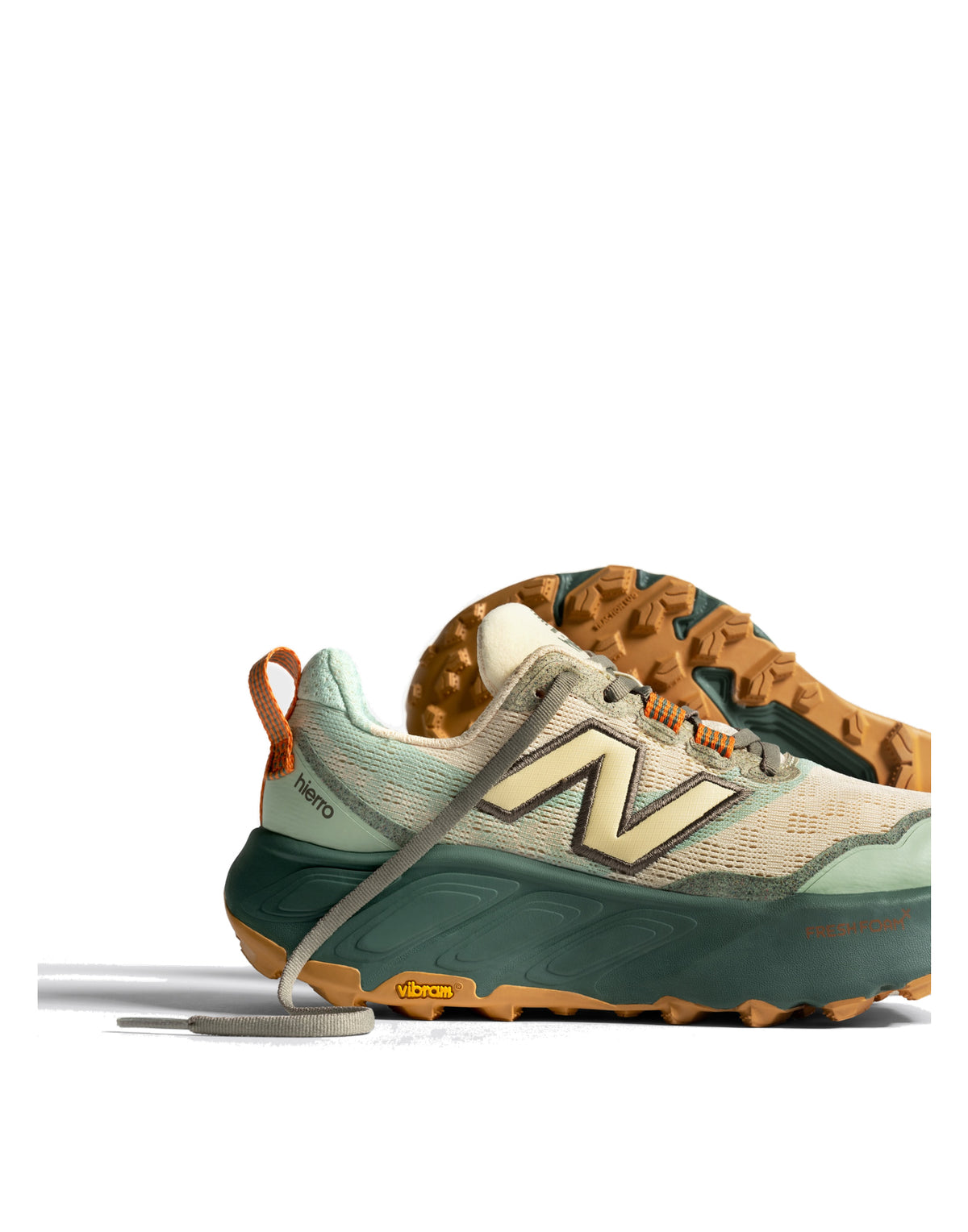 NEW BALANCE Scarpe Trail Hierro Beige e Verde