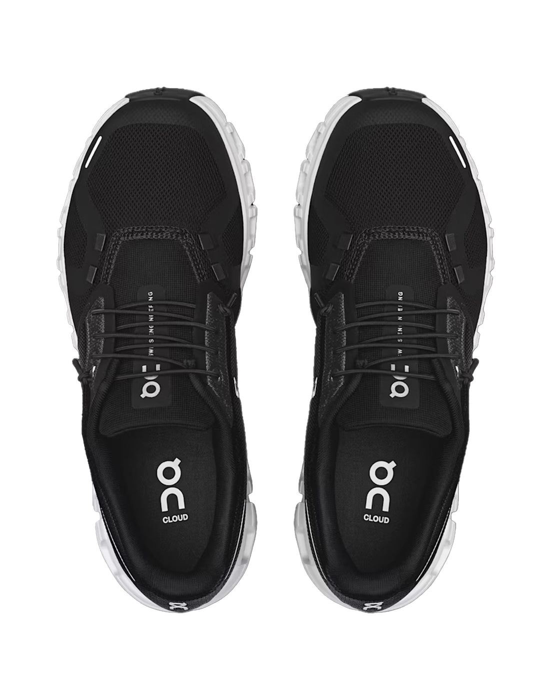 ON Sneakers Cloud 6 Black White