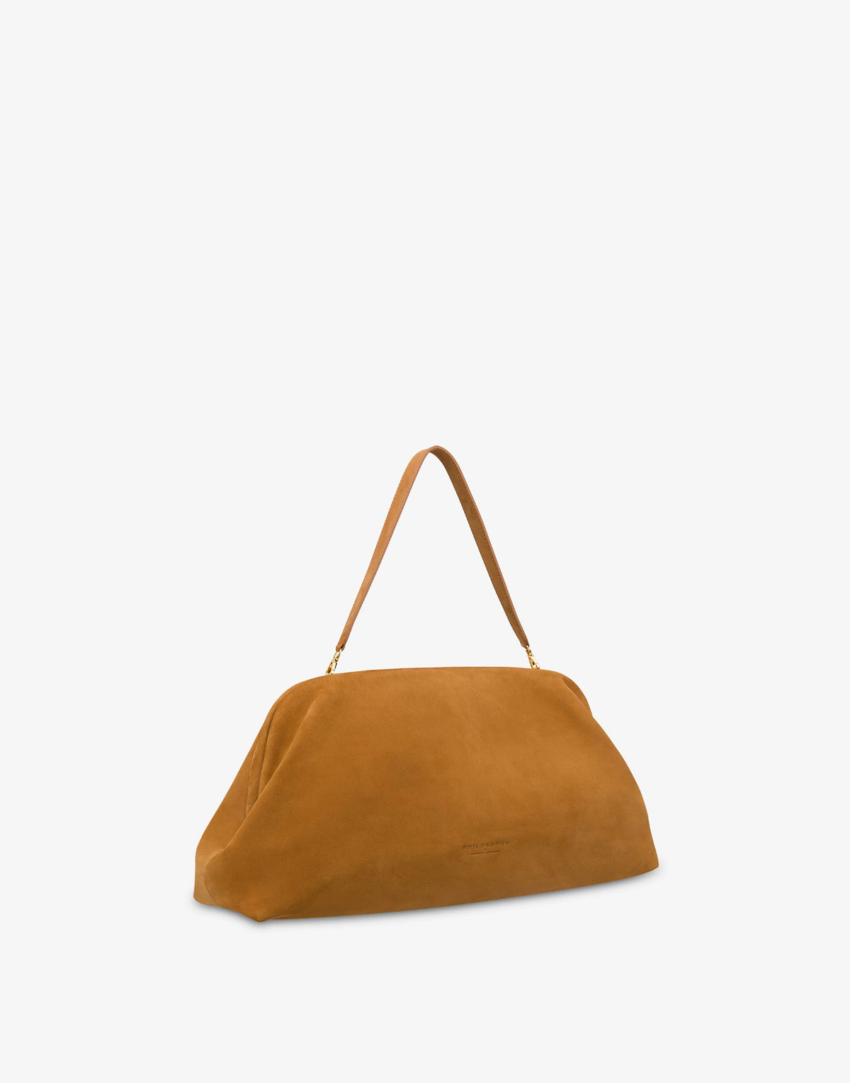 PHILOSOPHY Lauren Bag Medium in Nabuk Marrone