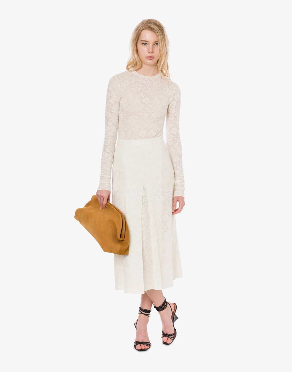 PHILOSOPHY Lauren Bag Medium in Nabuk Marrone