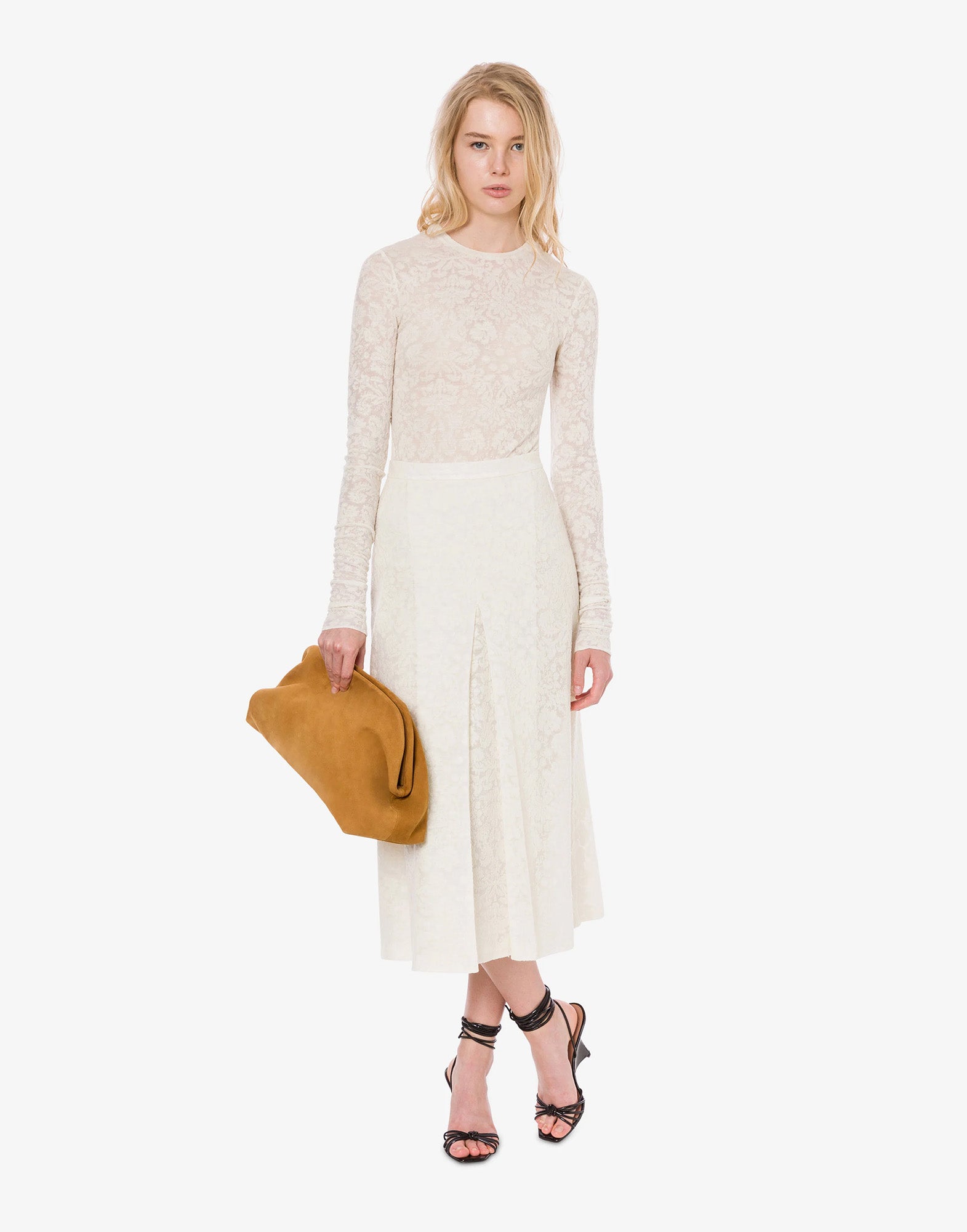 PHILOSOPHY Lauren Bag Medium in Nabuk Marrone
