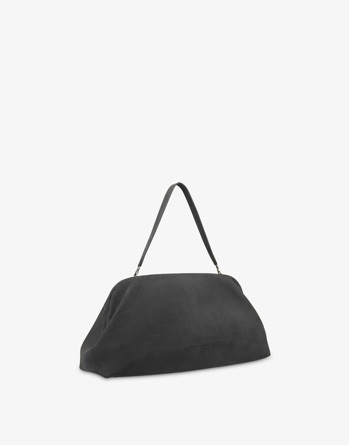 Sac Lauren Medium PHILOSOPHY en nubuck noir