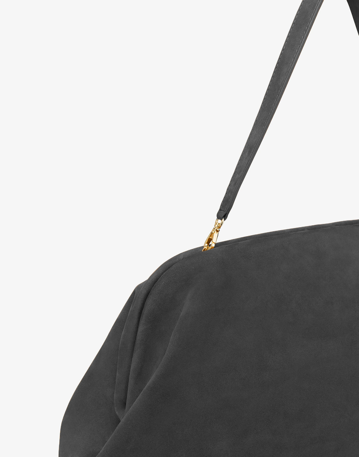 Sac Lauren Medium PHILOSOPHY en nubuck noir