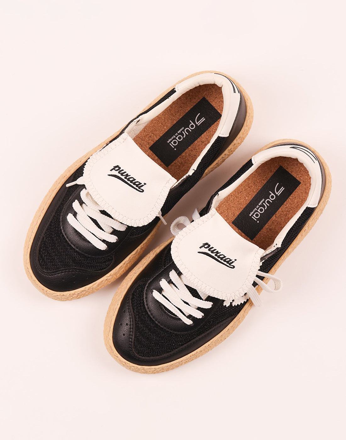 PURAAI Sneakers Polly Tab Off Black