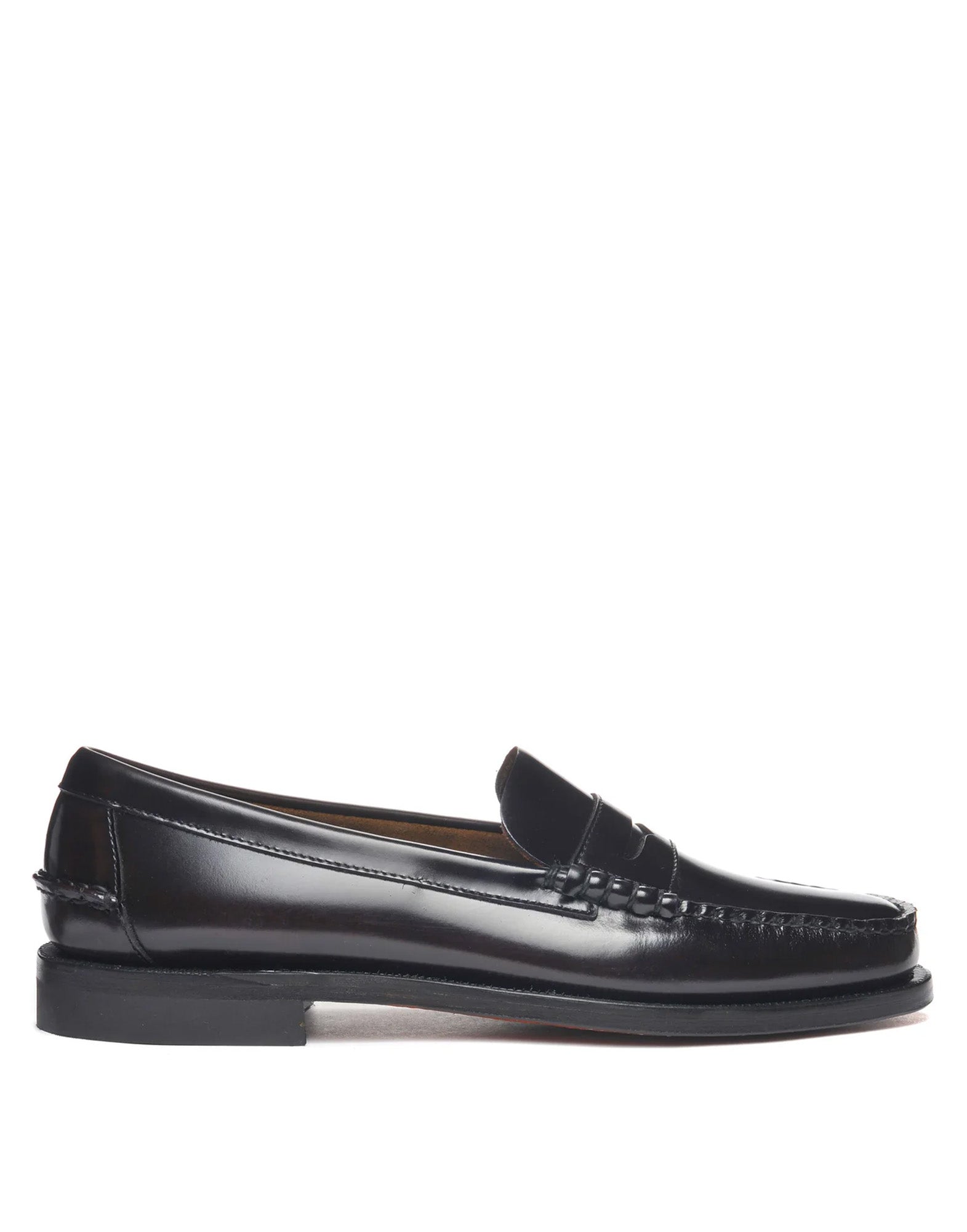 SEBAGO Mocassini Classic Dan in Pelle Brown Burgundy