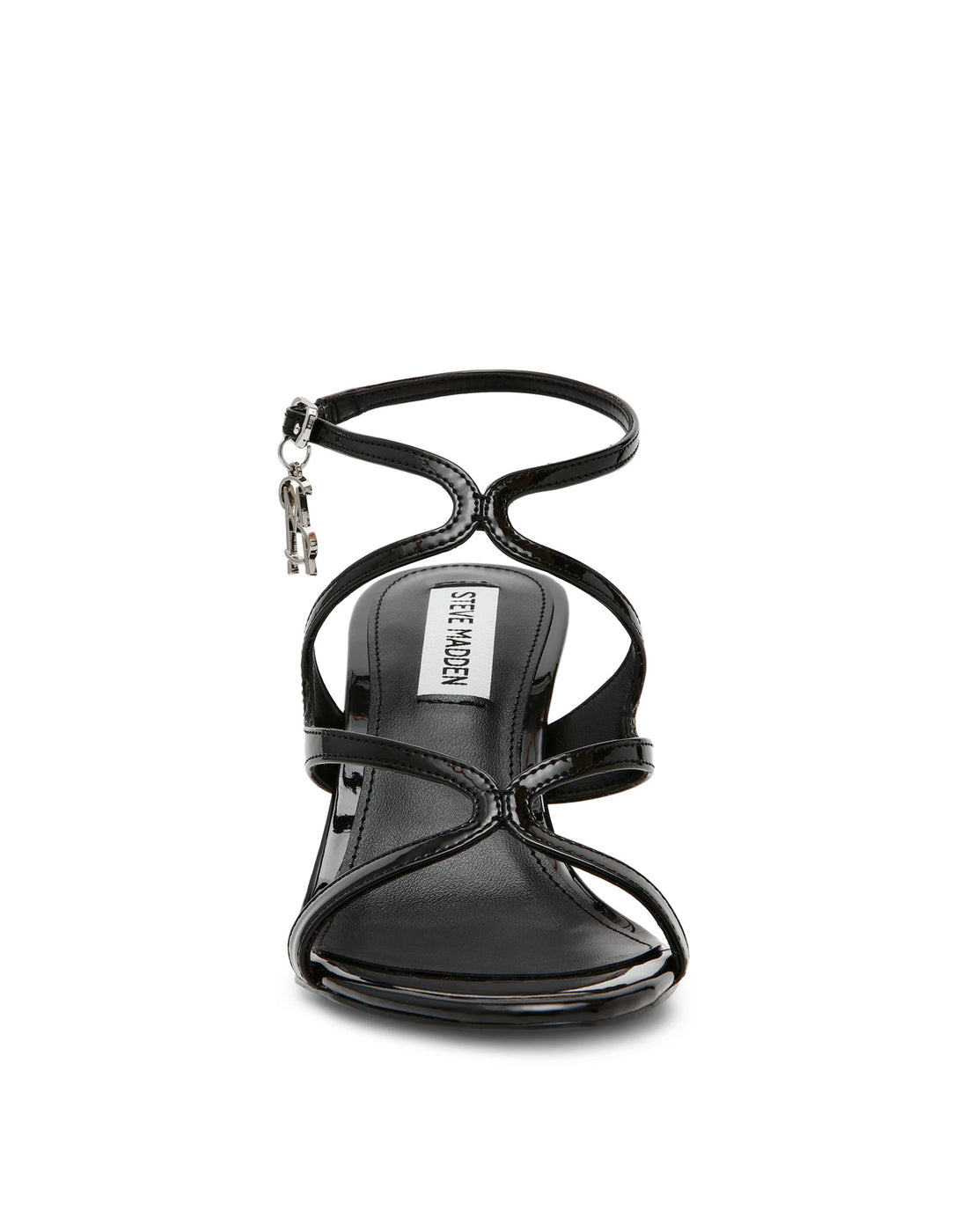 STEVE MADDEN Sandali con Tacco Gracia in Vernice Nera