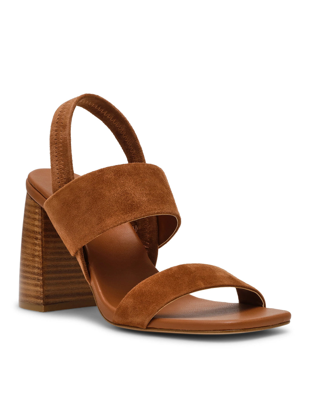 STEVE MADDEN Tacchi Maizie in Suede Cognac