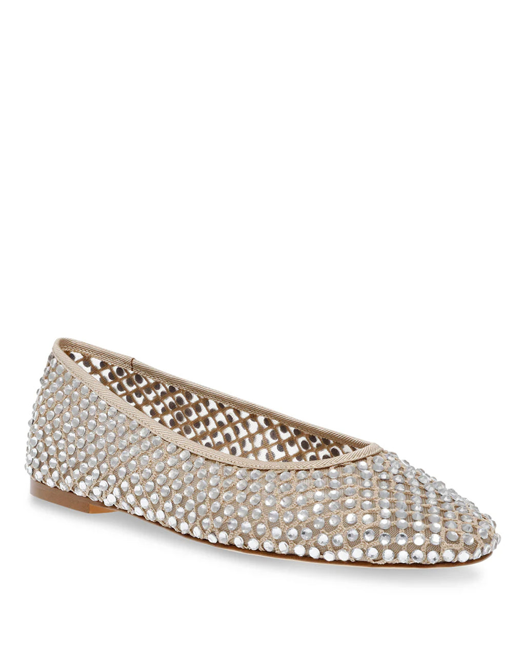 STEVE MADDEN Ballerina Marli con Strass Nude