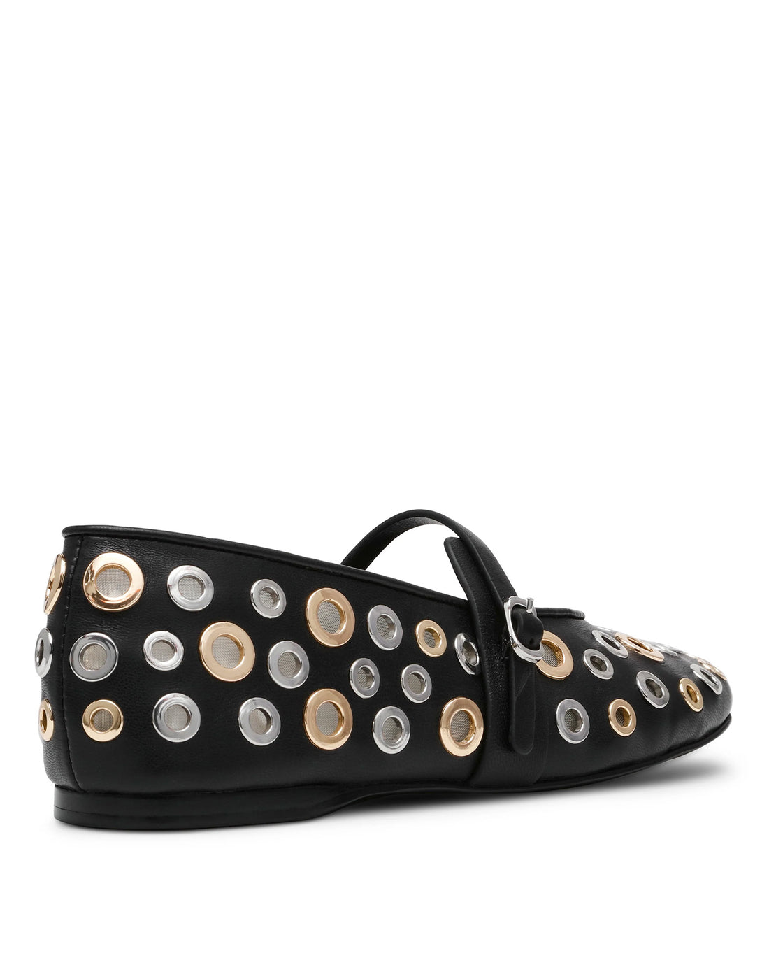 STEVE MADDEN Ballerina Rejoice-s Nero Argento Oro