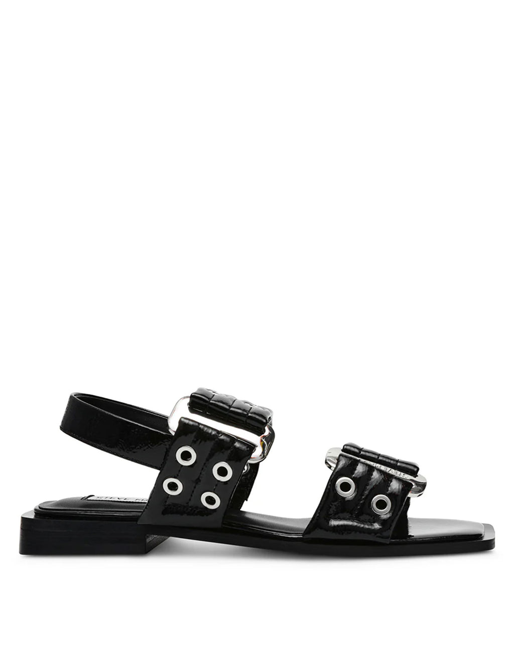 STEVE MADDEN Sandali Saria in Vernice Nera
