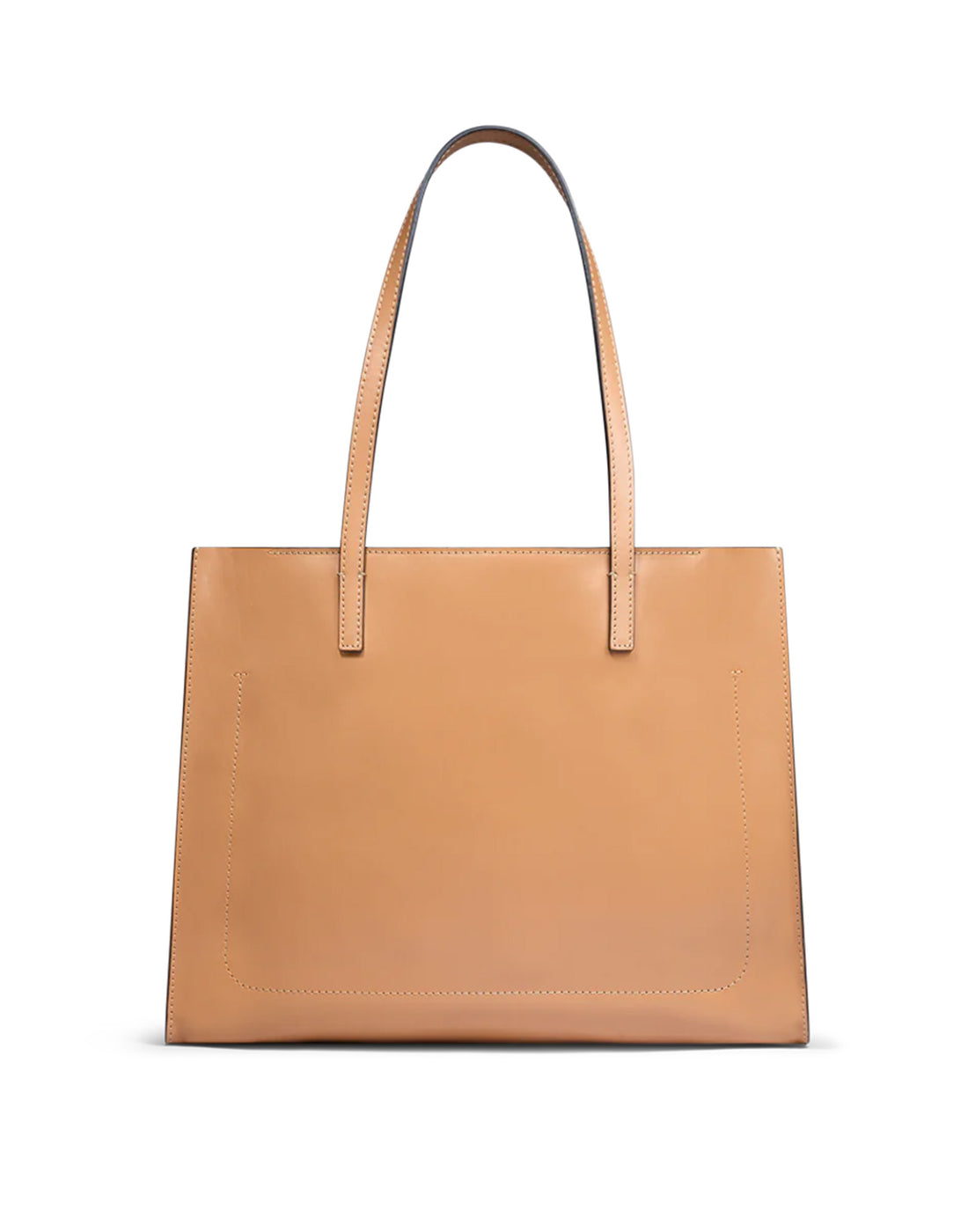 THE BRIDGE Shopper Mirra in Pelle Marzapane/Oro