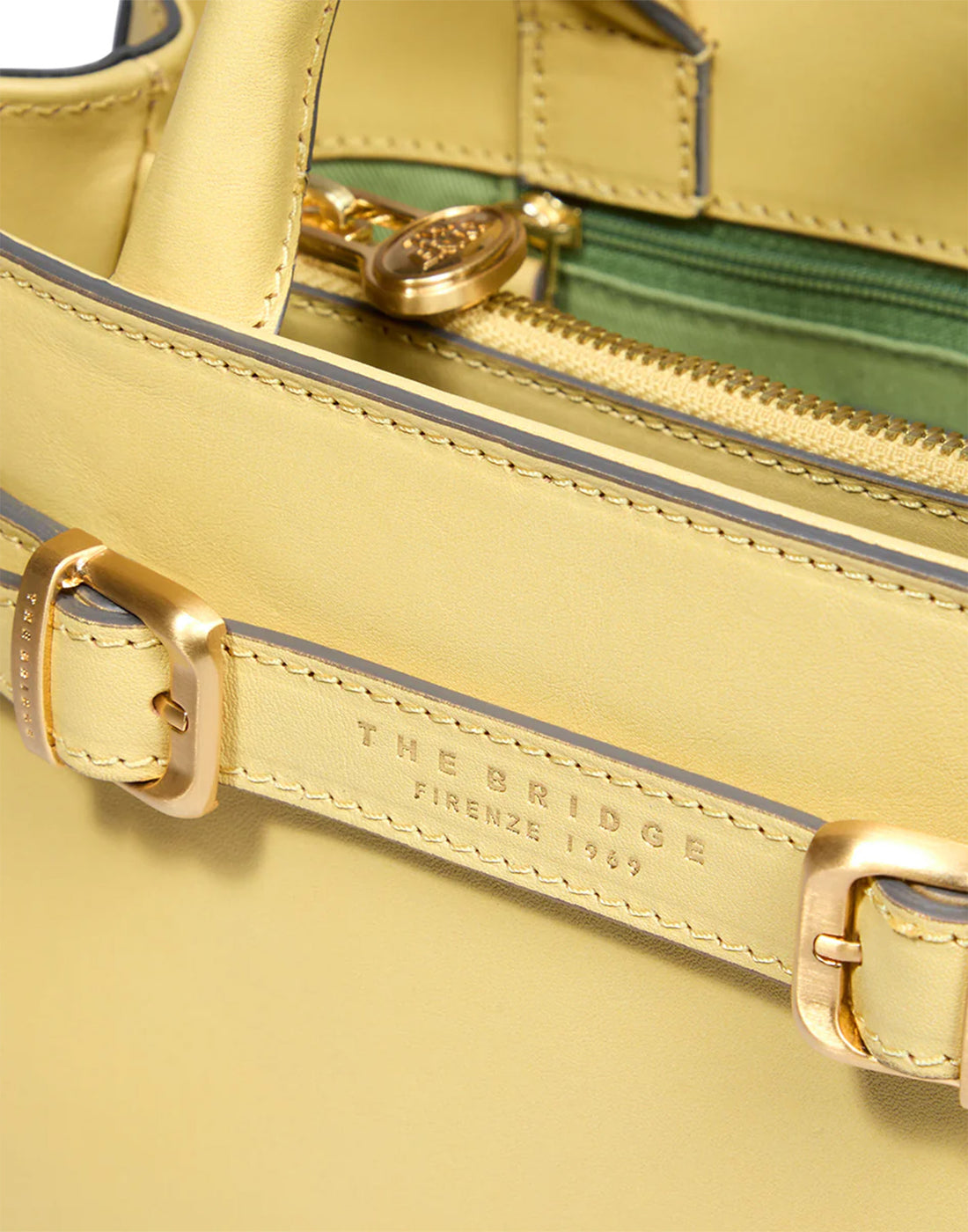 THE BRIDGE Borsa Doppia Funzione Gaia Banana/Oro