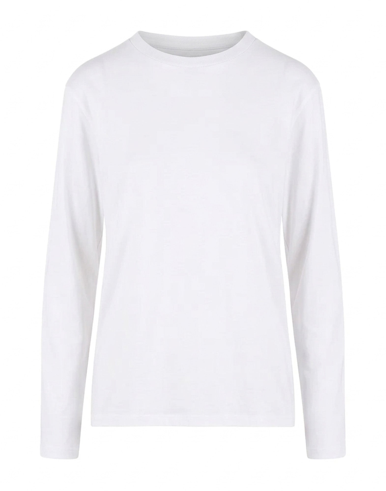 THIBAULT VAN DER STRAETE T-Shirt in Jersey di Cotone Pima White