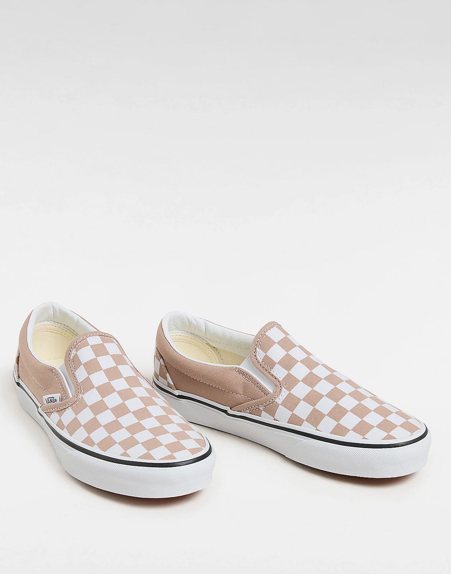 VANS Classic Slip-On Checkerboard Color Theory Warm Taupe