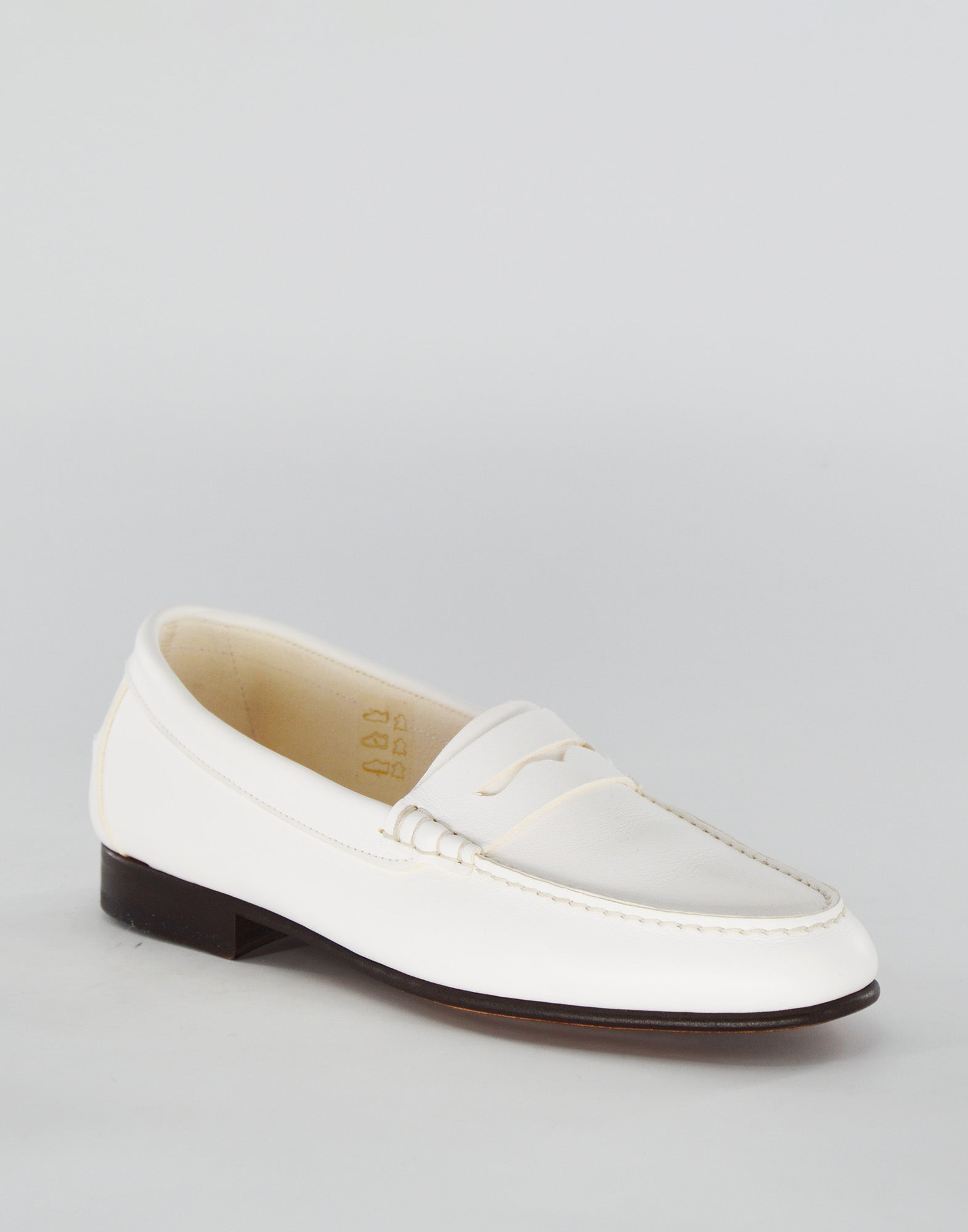 LAURENCE BRAS Mocassini Eton Bianchi
