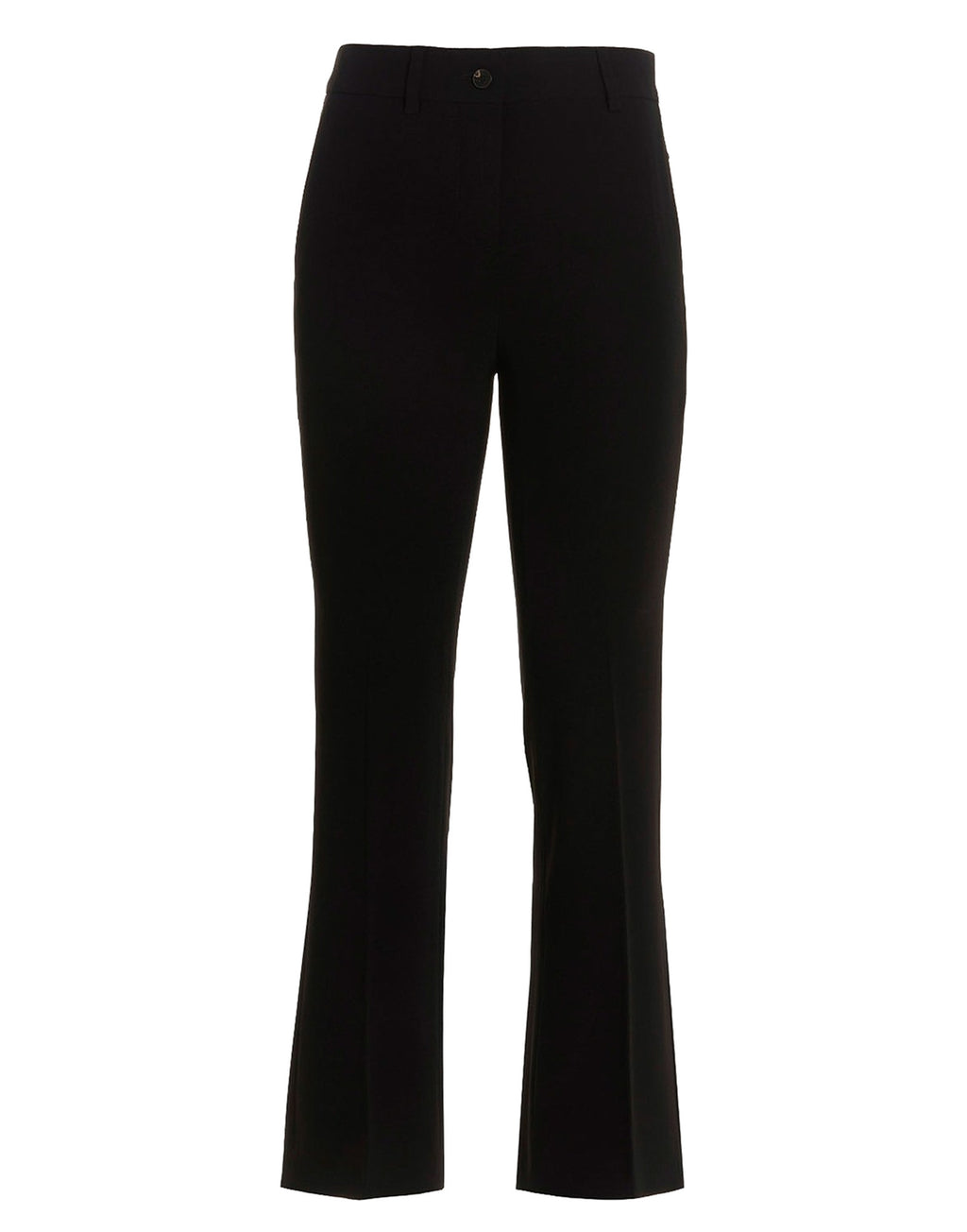 ALBERTO BIANI Pantaloni a Trombetta in Cady Nero