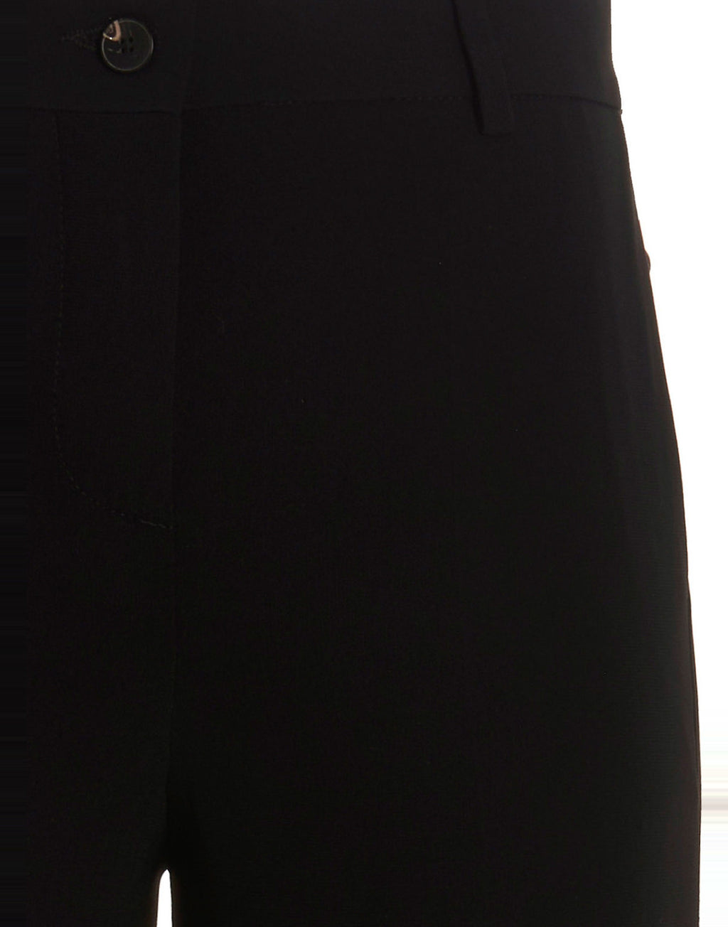ALBERTO BIANI Pantaloni a Trombetta in Cady Nero