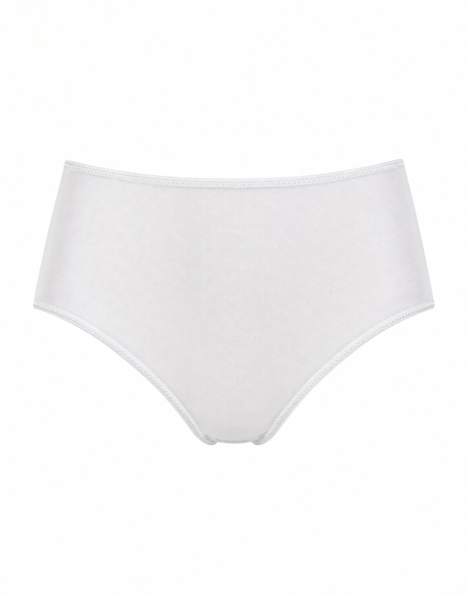 DOUUOD Slip a Culotte in Tulle Elasticizzato Bianco