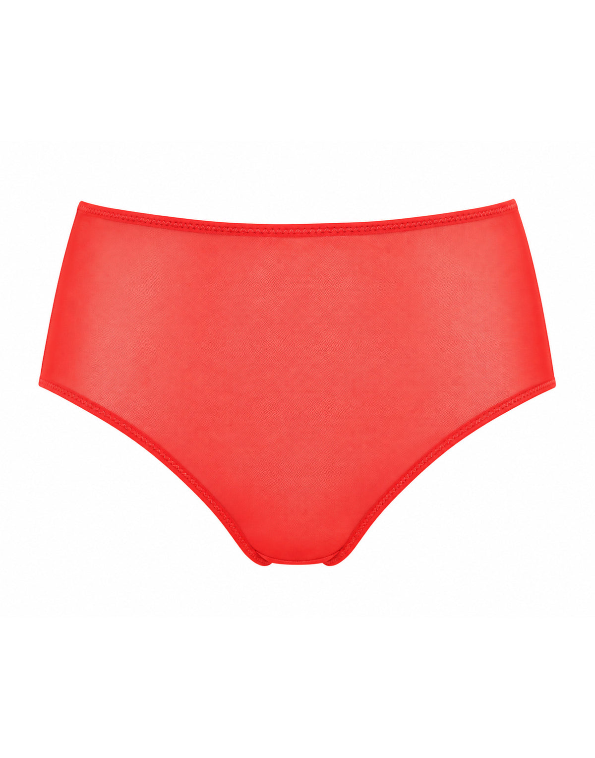 DOUUOD Slip a Culotte in Tulle Elasticizzato Corallo
